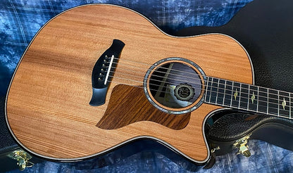 NEW ! 2024 Taylor 50th Anniversary 814ce Builder's Edition Grand Auditorium Acoustic-Electric Guitar - Sinker Redwood Top - Authorized Dealer - 5 lbs - G04103