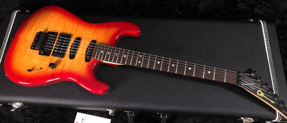 NEW OLD STOCK! 2005 Charvel San Dimas Floyd Rose USA Custom Shop - Flame Top - Sunburst - Authorized Dealer - 8.6lbs - Serial # C6951