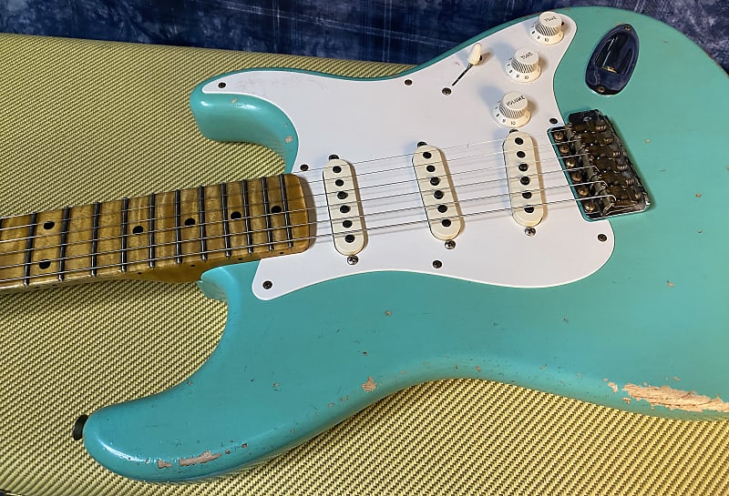 BRAND NEW! 2024 Fender Custom Shop Master Built Todd Krause MBTK - '57 Heavy Relic Stratocaster - Seafoam Green - Authorized Dealer - Only 7.2 lbs - G04060