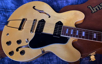 NEW ! 2024 Gibson ES-330 Hollowbody Electric Guitar - Antique Natural - Authorized Dealer - Only 6.35 lbs! G03824