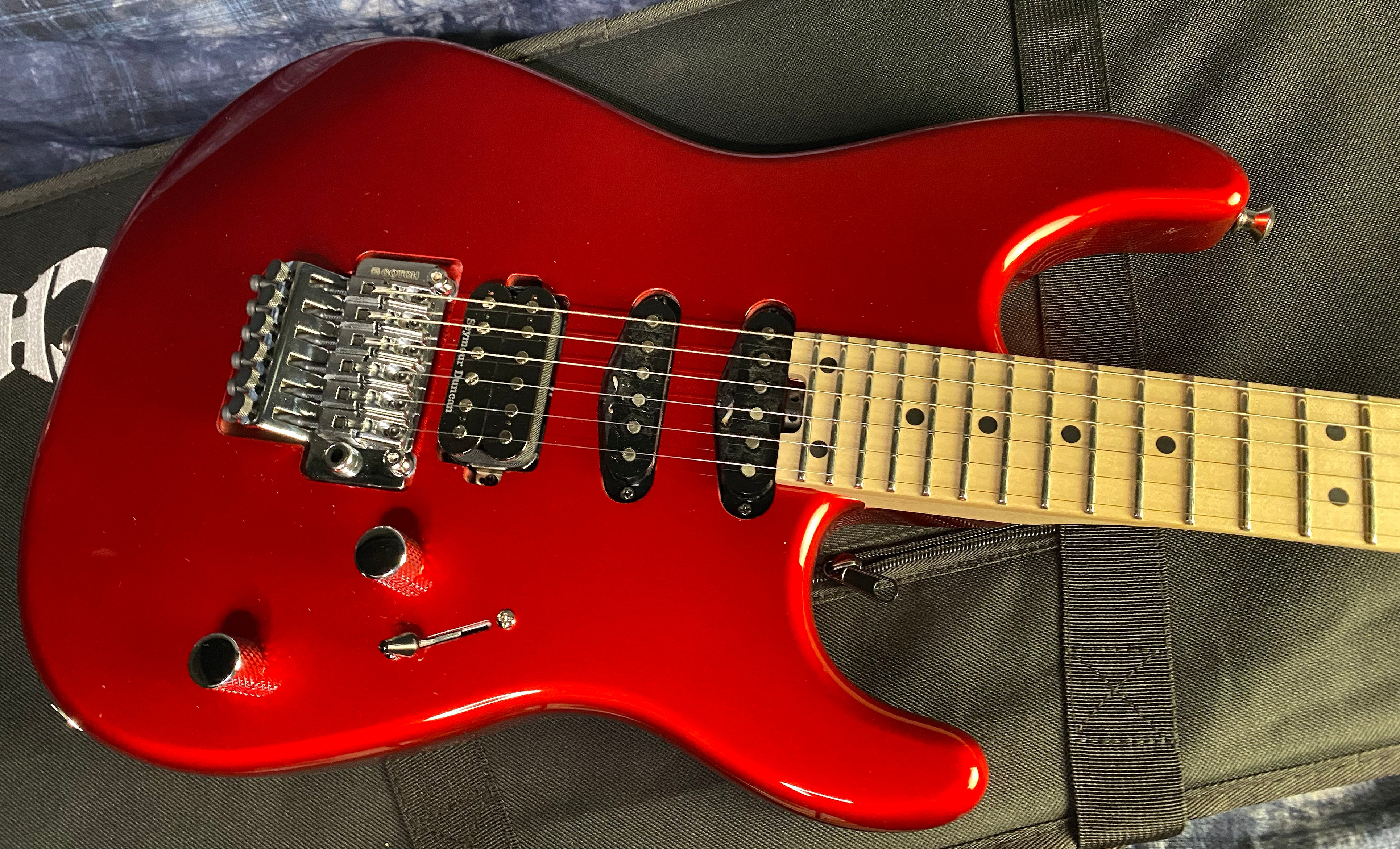 NEW ! 2024 Charvel MJ San Dimas Style 1 HSS FR M Metallic Red - Made In Japan! - Authorized Dealer - In-Stock! G03034 7.8lbs