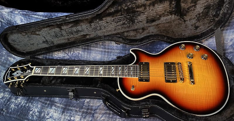 BRAND NEW ! 2024 Gibson Les Paul Supreme - Beautiful Fine Flame Top! Fireburst - Authorized Dealer - Only 7.9 lbs - G03756