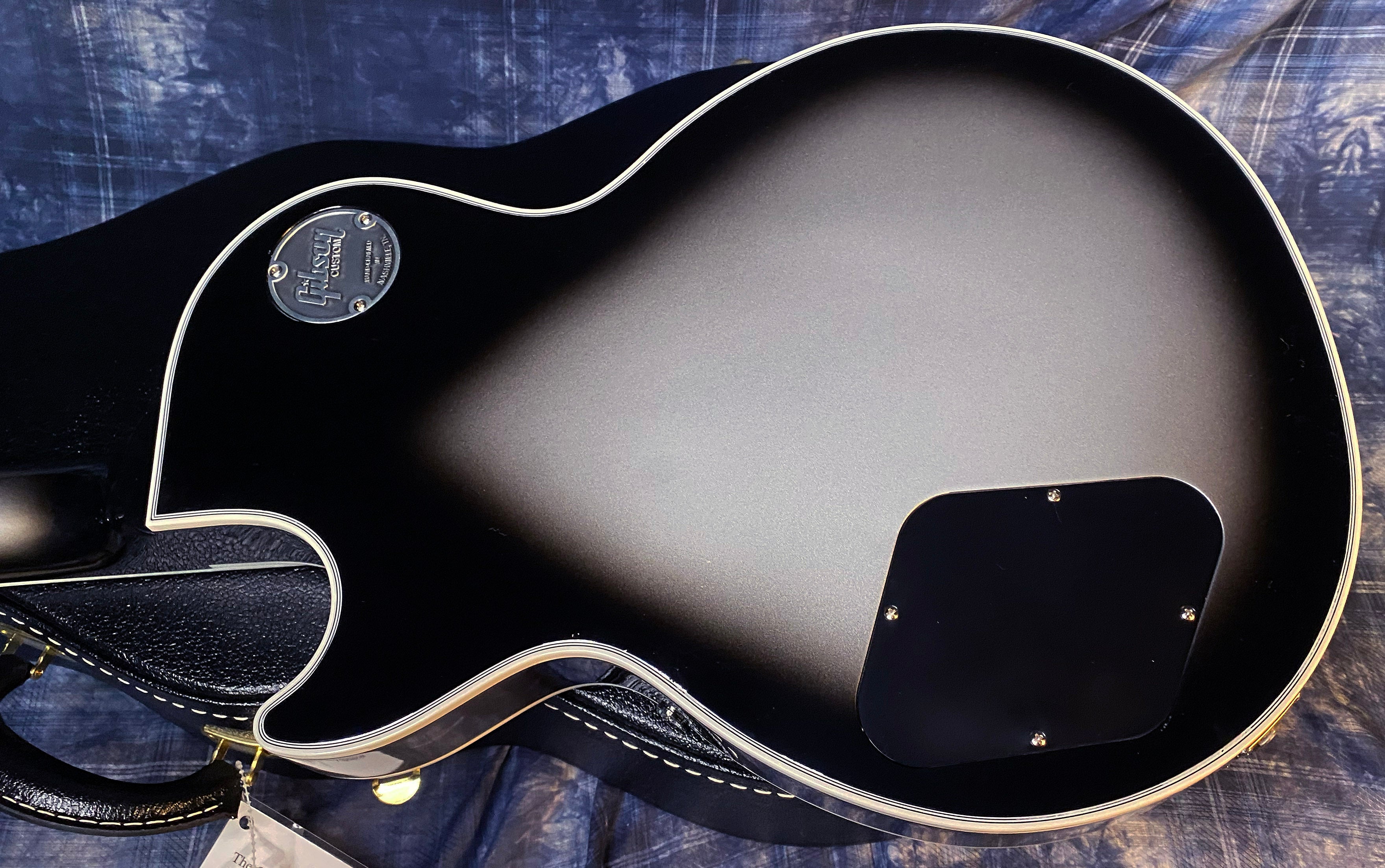 NEW! 2024 Gibson Custom Shop Les Paul Custom - Authorized Dealer - Silverburst - Super RARE! 11 lbs of LP Tone! - G03320