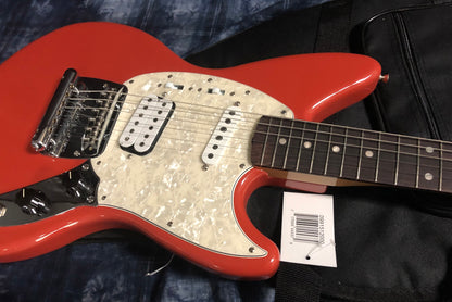 MINT! Fender Kurt Cobain Signature Jag-Stan Fiesta Red - Authorized Dealer - 7.6 lbs - SAVE BIG!