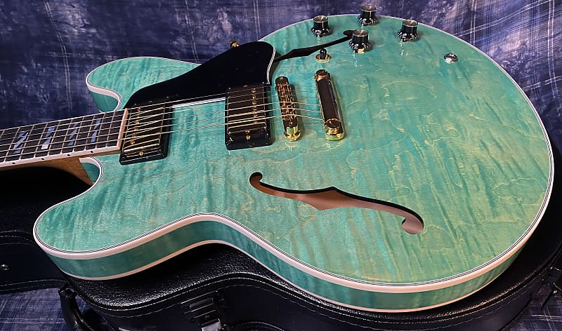 NEW ! 2024 Gibson ES Supreme - Seafoam Green - Authorized Dealer - 8.1 lbs - G04214