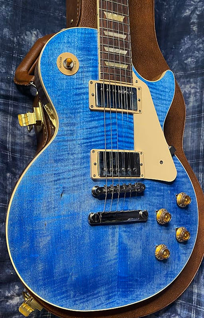 BRAND NEW ! 2024 Gibson Les Paul Standard '50s - Ocean Blue - Authorized Dealer - 8.9 lbs - G04184