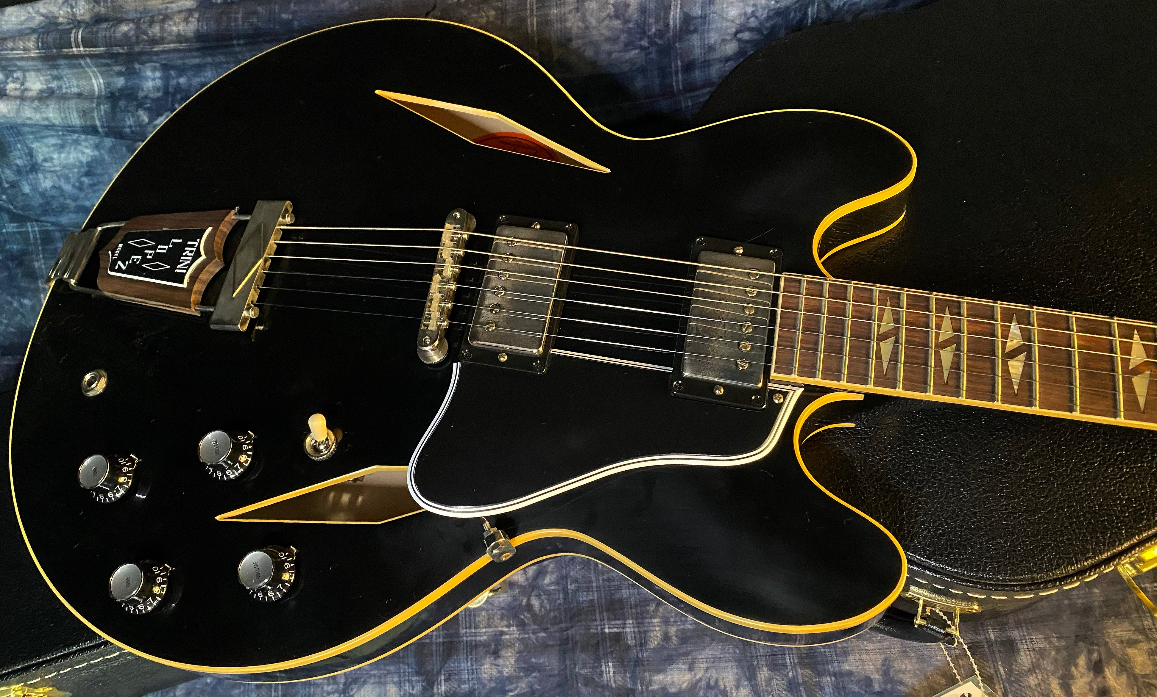 NEW ! 2024 Gibson Custom Shop '64 Trini Lopez Standard - Ebony VOS - Authorized Dealer - In-Stock! 8.4 lbs - G02455