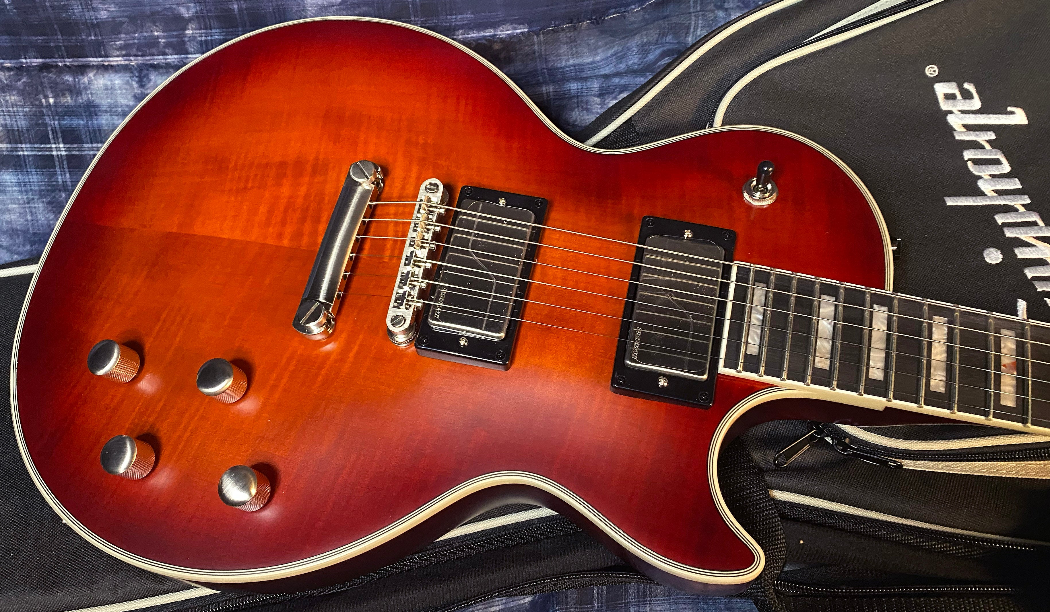 NEW ! 2024 Epiphone Les Paul Prophecy Electric Guitar - Aged Bengal Tiger Burst - Authorized Dealer - 7.9 lbs - G03524