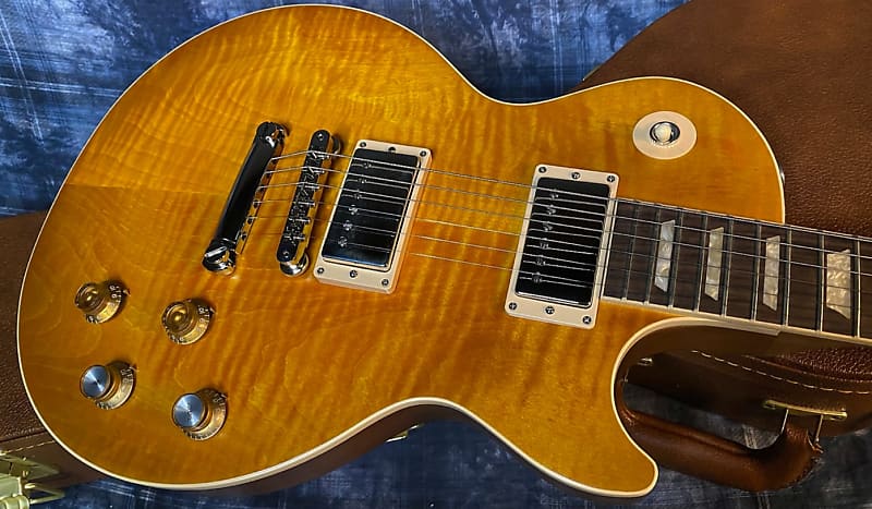 BRAND NEW ! 2024 Gibson Kirk Hammett "Greeny” Les Paul Standard﻿﻿ Greeny Burst - 9 lbs - Authorized Dealer - G03780