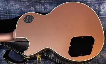 BRAND NEW! 2024 Gibson Dealer Select Custom Shop Les Paul Custom - Rose Gold Authorized Dealer - 10.4 lbs! - G03467