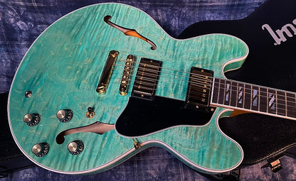 NEW ! 2024 Gibson ES Supreme - Seafoam Green - Authorized Dealer - 8.1 lbs - G04214