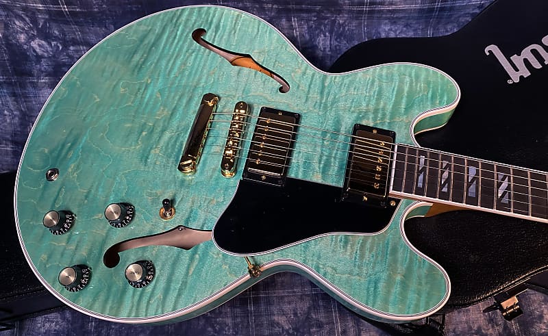 NEW ! 2024 Gibson ES Supreme - Seafoam Green - Authorized Dealer - 8.1 lbs - G04214