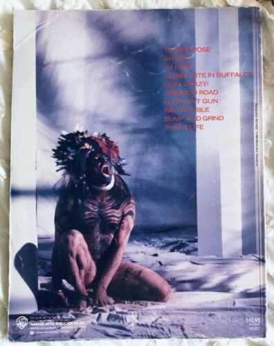 David Lee Roth-Eat 'Em And Smile Sheet Music Book / Authorized Dealer