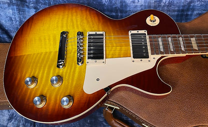 NEW! 2024 Gibson Les Paul 60's Standard Iced Tea - Authorized Dealer - Flame Maple Top - Only 8.45 lbs - G04147