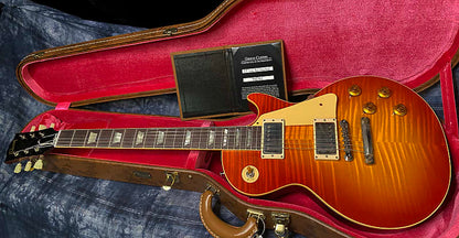 NEW! 2024 Gibson Custom Shop 1959 Les Paul Standard VOS - Sunrise Teaburst - Hand-Picked Top - Dealer Select - 8.6 lbs - Authorized Dealer - G03866