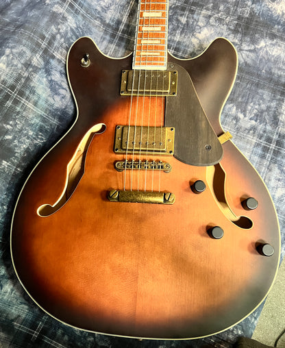 Washburn HB36K HB Series Semi-Hollowbody 2010s - Vintage Matte Sunburst