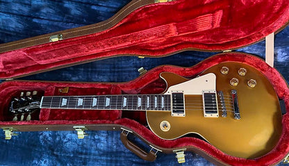 NEW ! 2024 Gibson Les Paul 50's Standard Bizarre Guitar 50th Anniversary Limited Edition All Gold Top, Back & Neck - Upgraded 57 Classic Pick-Ups - Speed Knobs - Titanium Saddles - Authorized Dealer - G03788 - 9.25 lbs