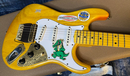 NEW ! 2024 Limited Edition Masterbuilt Austin MacNutt Jerry Garcia Alligator Stratocaster - Authorized Dealer - In-Stock! SOLD OUT EVERYWHERE! Don't Miss This ONE! RARE!!! 7.6lbs