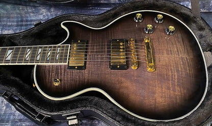 NEW ! 2024 Gibson Les Paul Supreme - Trans Ebony Burst - Authorized Dealer - Only 8.2 lbs - G03819