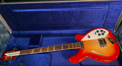 NEW ! 2024 Rickenbacker 4005V Fire Glo FG Fireglo Semi-Hollow Body Bass - Authorized Dealer - In-Stock! 9.1 lbs - G03968