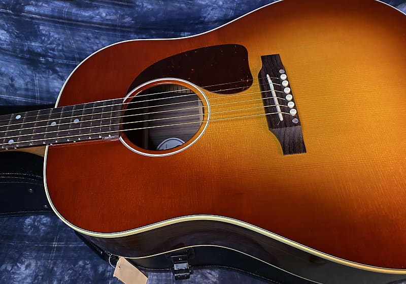 NEW! 2024 Gibson Acoustic J-45 Standard Rosewood Acoustic-Electric Guitar - Rosewood Burst - Authorized Dealer - 5lbs - G03752