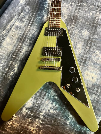 Gibson Flying V Tribute 2020 - Olive Drab - G03744 - Authorized Dealer