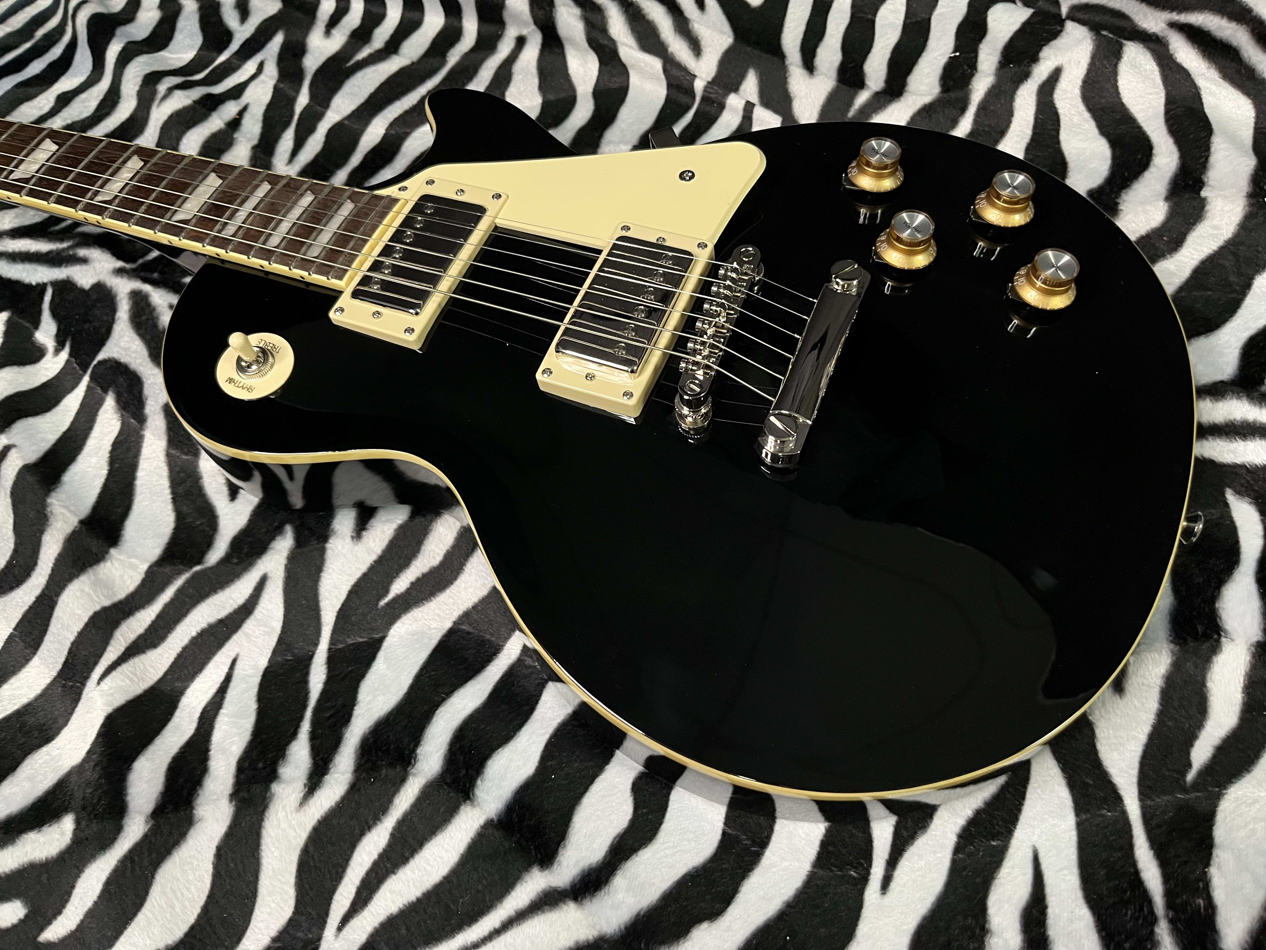 New 2023 Epiphone Les Paul Standard '60s Ebony 9.3lbs- Authorized Dealer- In Stock! G01668