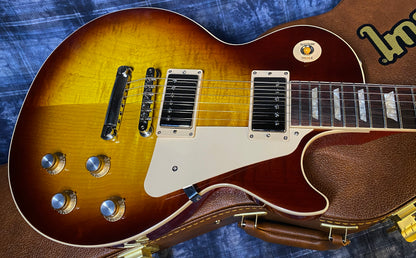 NEW! 2024 Gibson Les Paul 60's Standard Iced Tea - Authorized Dealer - Subtle Flame Maple Top - 9.8 lbs - G03481