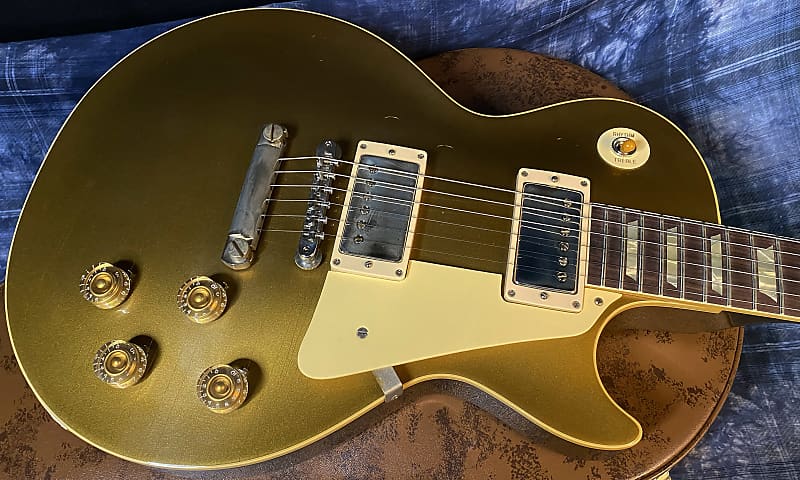 NEW ! 2024 Gibson Custom Shop Murphy Lab '57 Les Paul - All Double Gold - Ultra Light Aged - Bizarre Guitar 50th Anniversary Limited Edition - Authorized Dealer - 9 lbs - G03583