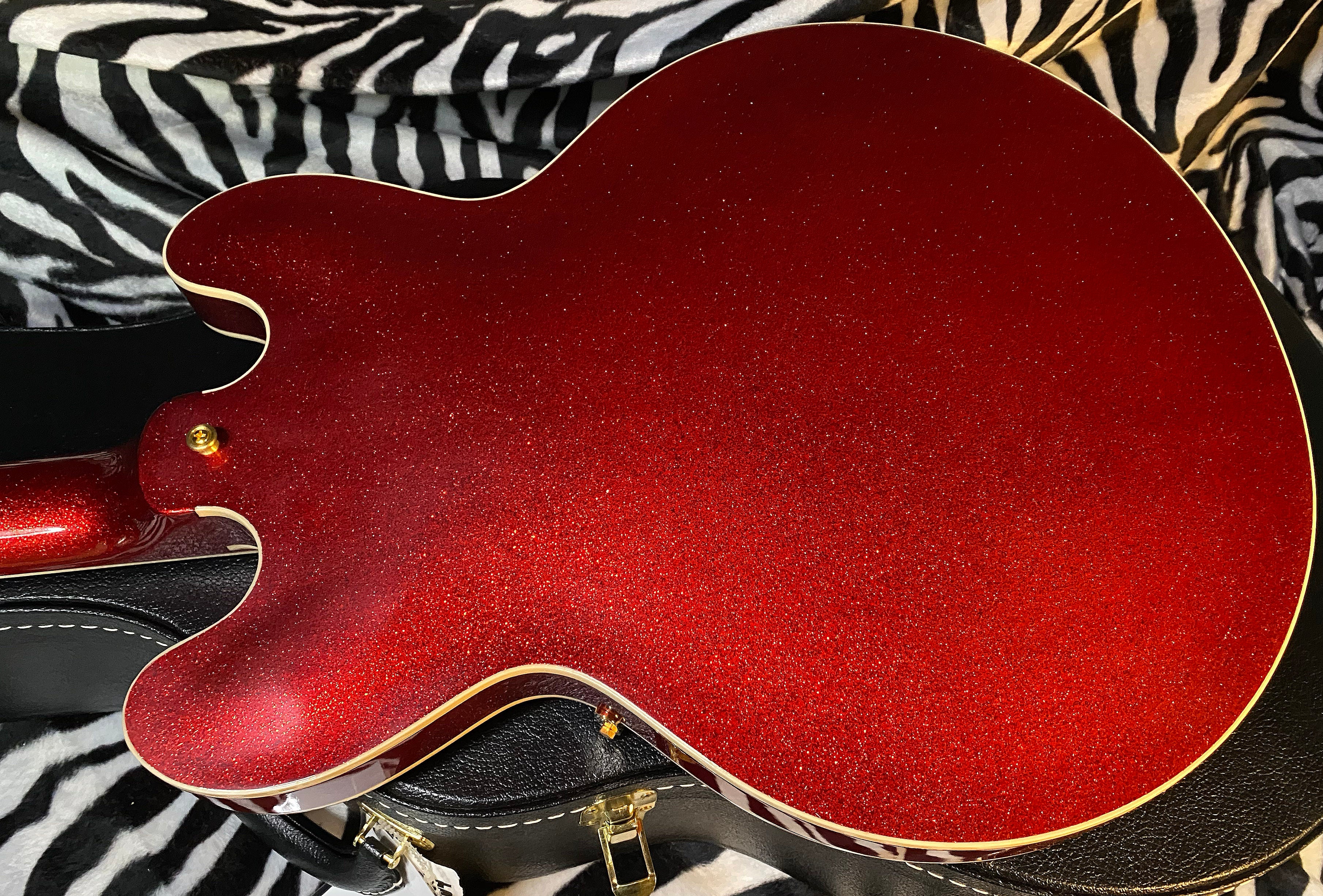 NEW! 2024 Gibson Custom Shop 1961 ES-335 Reissue - Red Sparkle VOS Finish - Custom Order Made 2 Measure - Limited Edition! - Authorized Dealer - 8lbs - In-Stock G02409