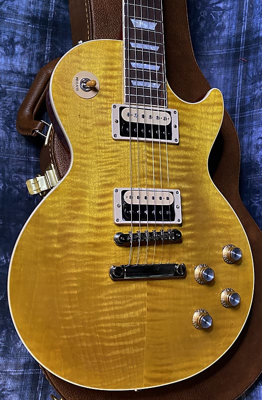 NEW ! 2024 Gibson Les Paul Slash - Appetite Burst - Super Unique Quilt / Flame Top - Authorized Dealer - 8.6 lbs - G03796