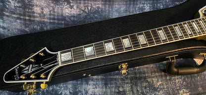 NEW! 2024 Gibson Custom Shop Flying V Custom - Gold Sparkle - Ebony Board - Authorized Dealer - Ultra RARE! Dealer Select - Only 7.5 lbs - G03873