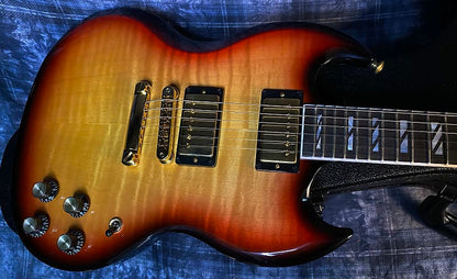 BRAND NEW ! 2024 Gibson SG Supreme - Fireburst - Wide Flame Top! Only 7.2 lbs - Authorized Dealer - G03766