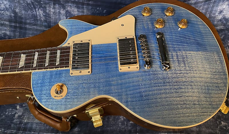 BRAND NEW ! 2024 Gibson Les Paul Standard '50s - Ocean Blue - Authorized Dealer - 9.1 lbs - G03757