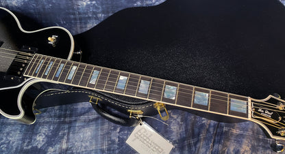 NEW! 2024 Gibson Custom Shop Les Paul Custom - Authorized Dealer - Silver Sparkle Burst - Super RARE! 10.9 lbs of LP Tone! - G03303