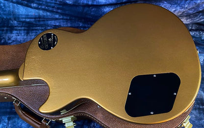 NEW ! 2024 Gibson Les Paul 50's Standard Bizarre Guitar 50th Anniversary Limited Edition All Gold Top, Back & Neck - Upgraded 57 Classic Pick-Ups - Speed Knobs - Titanium Saddles - Authorized Dealer - G03826 - 9.25 lbs