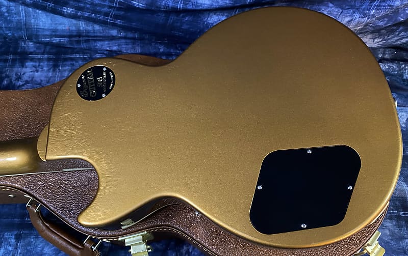 NEW ! 2024 Gibson Les Paul 50's Standard Bizarre Guitar 50th Anniversary Limited Edition All Gold Top, Back & Neck - Upgraded 57 Classic Pick-Ups - Speed Knobs - Titanium Saddles - Authorized Dealer - G03826 - 9.25 lbs