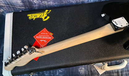 NEW! 2024 Fender Jack White Triplecaster®, Maple Fingerboard, Black - Authorized Dealer - 8.1lbs - G04100