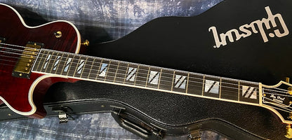 NEW ! 2024 Gibson Les Paul Supreme - Killer Tight Curly Flame Top! Wine Red - Authorized Dealer - Only 8.2lbs - G03792