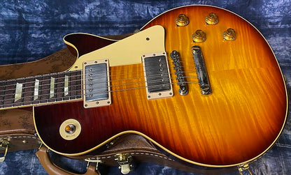 2024 Gibson Custom 1959 Les Paul Standard Reissue Electric Guitar - Murphy Lab Ultra Light Aged Factory Burst - Killer Flame - Authorized Dealer - 8.6lbs