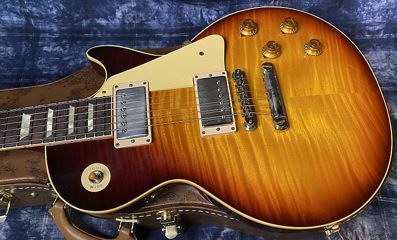 2024 Gibson Custom 1959 Les Paul Standard Reissue Electric Guitar - Murphy Lab Ultra Light Aged Factory Burst - Killer Flame - Authorized Dealer - 8.6lbs