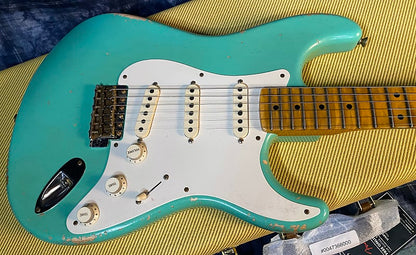 BRAND NEW! 2024 Fender Custom Shop Master Built Todd Krause MBTK - '57 Heavy Relic Stratocaster - Seafoam Green - Authorized Dealer - Only 7.2 lbs - G04060