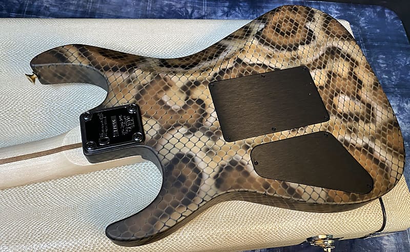 NEW! 2024 Charvel Warren DeMartini USA Signature Snake Snakeskin RATT - Authorized Dealer - In Stock! 7.4lbs G03979