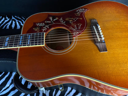 NEW! 2024 Gibson Acoustic 1960 Hummingbird Murphy Lab Light Aged Acoustic Guitar - Cherry Sunburst - Only 4.2 lbs - Authorized Dealer - In-Stock! G02641 - Hard to Find!