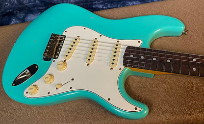 NEW! 2024 Fender Custom Shop S24 LTD L-Series ‘64 Stratocaster Journeyman - Aged Sea Foam Green - Authorized Dealer - 7.8lbs - G03921