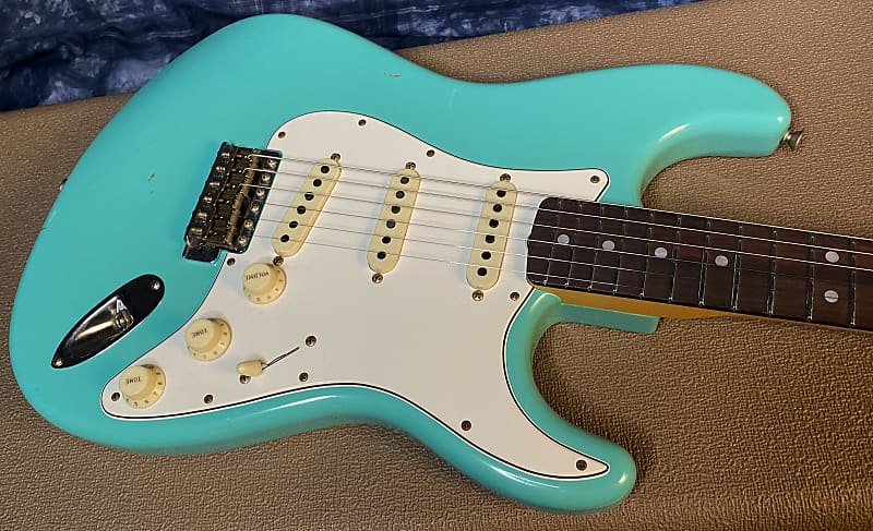 NEW! 2024 Fender Custom Shop S24 LTD L-Series ‘64 Stratocaster Journeyman - Aged Sea Foam Green - Authorized Dealer - 7.8lbs - G03921