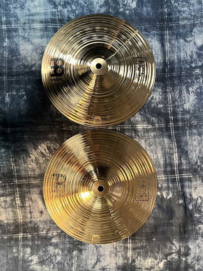 Meinl 10" HCS Bronze Hi-Hat Cymbals (Pair) 2020 - Present - Brilliant