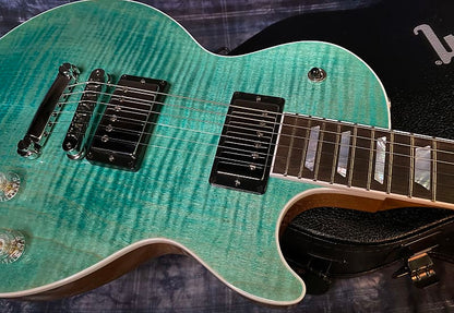 NEW! 2024 Gibson Les Paul Modern Figured - Seafoam Green - Authorized Dealer - 8.6 lbs -G03801