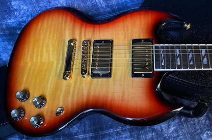 BRAND NEW ! 2024 Gibson SG Supreme - Fireburst - Wide Flame Top! Only 7.2 lbs - Authorized Dealer - G03766