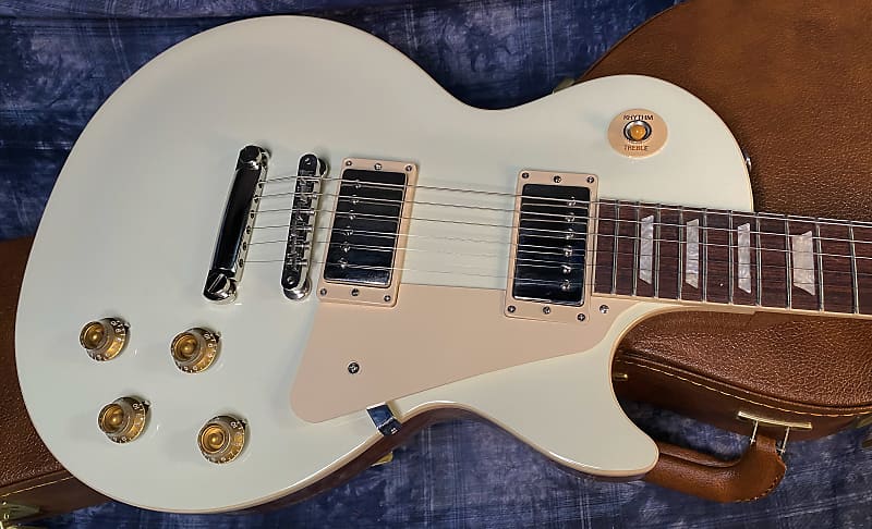 NEW ! 2024 Gibson Les Paul Standard '50s - Classic White Top- Natural Back - Authorized Dealer - In-Stock! 10.35 lbs - G03831